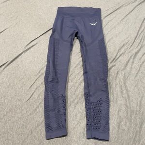 ECHT workout leggings steel blue size small